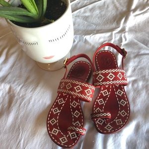 Tory Burch Tribal Sandals